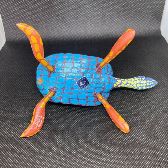 Turtle, Artist Painted & Signed - Picture 3 of 6